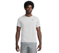 (M, Grey Fog) Nike Mens Miler Swoosh Reflective Detail T-Shirt
