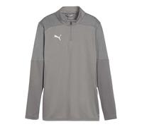 (M, Grey) Puma Mens Training Quarter Zip Track Top