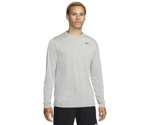 (M, Grey/Silver) Nike Mens Legend Regular Long-Sleeved T-Shirt