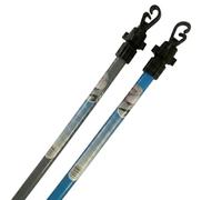 M&H Telescopic Washing Line Prop for Outside with Adjustable Height, Heavy Duty Clothes Line Support Pole, Extendable Washing Line Pole for Outdoor Garden Drying Line Support (2)