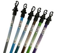 M&H Telescopic Washing Line Prop for Outside with Adjustable Height, Heavy Duty Clothes Line Support Pole, Extendable Washing Line Pole for Outdoor Garden Drying Line Support (6)