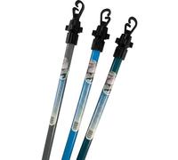 M&H Telescopic Washing Line Prop for Outside with Adjustable Height, Heavy Duty Clothes Line Support Pole, Extendable Washing Line Pole for Outdoor Garden Drying Line Support (3)