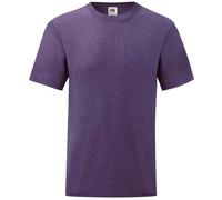 (M, Heather Purple) Fruit of the Loom Mens Valueweight T-Shirt