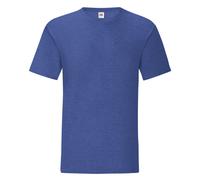 (M, Heather Royal) Fruit Of The Loom Mens Iconic T-Shirt (Pack Of 5)