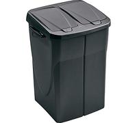 M-Home | DuoBin 2 x 23L Charcoal Grey | Sorting Bin | Connect Ready