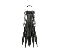 (M) Horror Womens Ladies Zombie Costume Graveyard Corpse Bride Dress Fancy Halloween