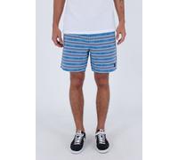 M Hurley Mens Jaquard 18" Volley Shorts Bright Blue Size