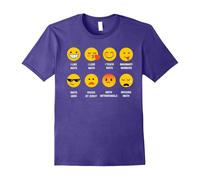 (M) I Love Math Teachers Emoji Emoticon Funny Teaching Tee Shirt-Father's Day