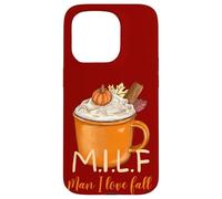 M.ILF Man I Love Fall Pumpkin Spice Case for iPhone 15 Pro