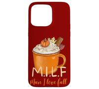M.ILF Man I Love Fall Pumpkin Spice Case for iPhone 15 Pro Max