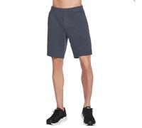 Skechers Men's Explorer 9 Inch Short in Navy Blue, Size Medium | Cotton/Polyester