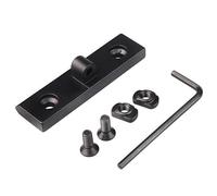 M-IOK Bipod Adapter - H.arris Compatible, Low Profile Mount for M-IOK Rails w/ 3 T-Nuts, 3 Screws & Allen Wrench