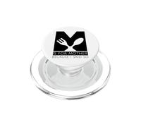 M Is For Mother Because I Said So Fun Mother Ma Mother's Day PopSockets PopGrip for MagSafe
