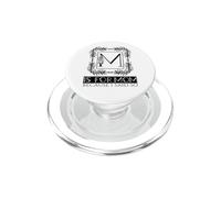 M Is For Mother Because I Said So Fun Mother Ma Mother's Day PopSockets PopGrip for MagSafe