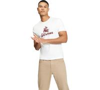 (M, Ivory) Ben Sherman Mens Race Day Tee Graphic Short Sleeve T-Shirt