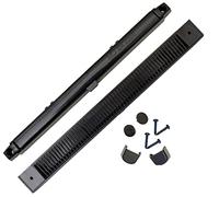M.J 264mm EA2200 Black MJ2000 Trickle Slot Vent for uPVC, Timber, Vinyl and Aluminium Window Prevents Condensation, Damp & Mould by Air Ventilation Adjustable Flap (1, Black)