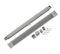 M.J 264mm EA2200 MJ2000 Agate Grey Trickle Slot Vent for uPVC, Timber, Vinyl and Aluminium Window Prevents Condensation, Damp & Mould by Air Ventilation Adjustable Flap (5, Agate Grey)