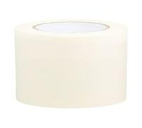 M.J 6X Premium Masking Tape 3" (75mm) * 50m Crepe Paper Tape - Painter’s Tape for Sharp Lines, No-Residue Removal, DIY & Decorating Essential, Arts & Crafts (6, 75mm x 50m)
