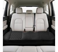 M.J COMFY-LIFE 2 Pack PU Leather Car Seat Covers for Front Seat Bottom,Car Seat Protector Cushion with Anti-Slip Design, Soft Waterproof Leather Seat Pads for Cars (1pc back seat cover)