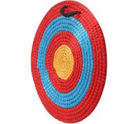M.J COMFY-LIFE Archery Target Straw Round 20 inch (Red, 1-Layer)