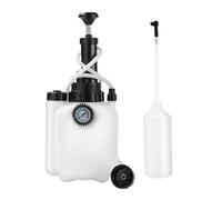M.J COMFY-LIFE Brake Bleeder Kit Brake Bleeder Pressure Bleeder 3L+1L Brake Fluid Extractor Brake Fluid Bleeder Kit Air Exhaust System Air Exhaust Tool Kit White