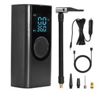 M.J COMFY-LIFE Car Tyre Inflator Air Compressor Cordless Portable Electric Mini Bike Pump 150 PSI, Tyre Pump with Pressure Gauge Digital Display for Car Motorcycle Bike Ball