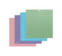 M.J COMFY-LIFE Cutting Mats - Vinyl(StandardGrip, LightGrip, StrongGrip, FabricGrip) Cut All The Essentials, from Delicate Paper to Heavier Specialty Materials (12x12in, 4, Count)