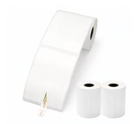 M.J COMFY-LIFE Direct Thermal Labels 3 Rolls Labels Per Roll, Shipping Labels Printer Labels for UPS USPS Amazon Etsy Shopify, Permanent Adhesive, Smudge Proof (50x80mm-3Roll(100 Labels/roll))