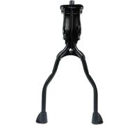 M.J COMFY-LIFE Double Leg Bicycle Kickstand, Universal Alloy Black Bike Stand Kick for 26" 27.5" 28" 29" MTB Mountain & City Bikes, Heavy Duty Stable Parking Rear Bicycle Kickstand Support