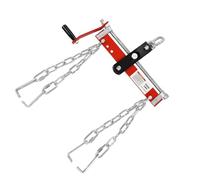 M.J COMFY-LIFE Engine Lifting Balancer Car Engine Support Beam 750 Kg Engine Lifting Beam Crane Lifting Chain With Double Hook Workshop Diy Tool Heavy Duty Engine Straightener Red
