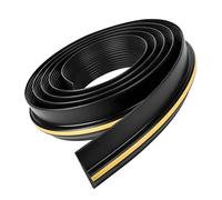 M.J COMFY-LIFE Garage Door Seal Heavy-Duty Rubber Threshold Weatherproof Draught Excluder EPDM Rubber Floor Seal for Energy Efficiency Dirt and Moisture Protection (16FT)