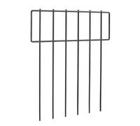 M.J COMFY-LIFE Garden Animal Barrier Fence - Rustproof Metal Decorative Fence Panels for Dogs, Rabbits & Pets, Underground Garden Border Fence (20pack 13Inch Length x 16.5 Inch Height)
