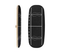 M.J COMFY-LIFE Golf Swing Trainer Pressure Plate, Balance Board w/Audible Feedback, 330lbs Capacity for Weight Shift & Swing, Indoor/Outdoor Golf Training Aid