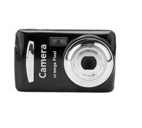 M.J COMFY-LIFE LCD Digital Camera 2.4'' 16MP HD Compact Camera with Wide Angle Lens, Mini DV Camcorder for Kids & Travel, Includes SD Card Slot (Black)