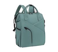 M.J COMFY-LIFE Multipurpose Waterproof Diaper Backpack for Moms and Dads Large Capacity Travel Nappy Bag with Insulated Bottle Pocket Stroller Straps & Changing Mat Unisex Baby Bag (Green)