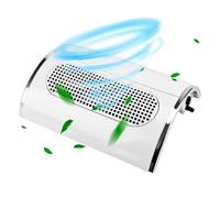 M.J COMFY-LIFE Portable Nail Vacuum - 3-Fan Dust Collector with 2 Dust Bags, Low-Noise Suction Cleaner for Manicure, Nail Art, and Home Nail Care