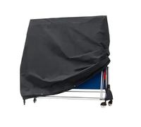 M.J COMFY-LIFE Table Tennis Cover Dustproof Windproof Anti-UV Rip Proof Ping Pong Table Storage Cover for Indoor/Outdoor 160x145x90cm