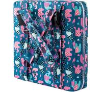 M.J COMFY-LIFE Toddler Booster Cushion Seat 31.5x31.5x8cm For4-12 Years Washable Cloth Dining Chair Booster Portable & Hand Washable (Elephant)