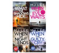 M J Lee DI Ridpath Collection 4 Books Set (When the Evil Waits, When the Guilty Cry, When the Night Ends, What the Shadows Hide)