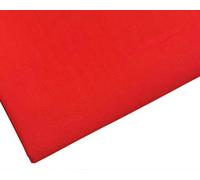 M & J Plain Red Polycotton Fabric - 45 inch / 112 cm Wide - 40+ Colours - 10 Metre (PC_RED_10)
