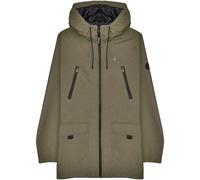 (M, Khaki) Lambretta Mens Terrace Retro Warm Winter Hooded Fashion Jacket Coat