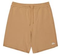 (M, Khaki) Quiksilver Mens Salt Water Fleece Sweat Shorts