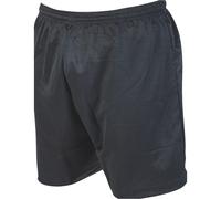 M/L - BLACK Junior Sports Micro Stripe Training Shorts Bottoms - Unisex Football