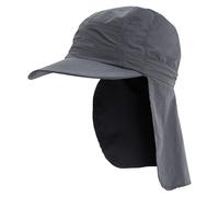 (M-L, Black Pepper) Craghoppers Mens NosiLife III Logo Desert Hat