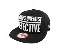 (M-L) DC Comics Snapback Flat Cap (Unisex Black)