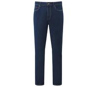 (M L, Indigo) Premier Mens Workready Straight Leg Jeans
