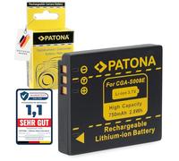 M&L Mobiles® | Battery - premium quality - Panasonic CGA-S008 / DMW-BCE10 E / Ricoh DB-70 with Infochip