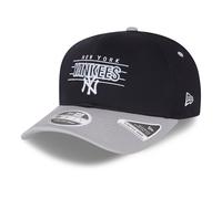(M/L) New Era Team Wordmark 9Fifty Snapback Stretch Cap ~ New York Yankees