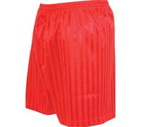Precision M/l - Red Junior Sports Continental Stripe Training Shorts Bottoms - Football