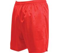 M/L - RED Junior Sports Micro Stripe Training Shorts Bottoms - Unisex Football